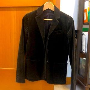 Theory corduroy blazer brown